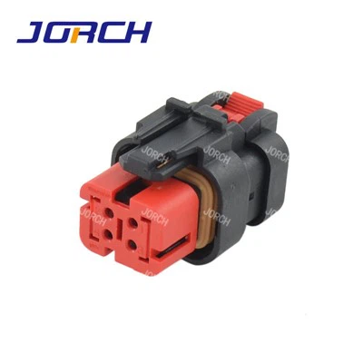 מחבר רתמת חוט אוטומטי עמיד למים לחיבור 4 כיוונים לכבלים 776487-1